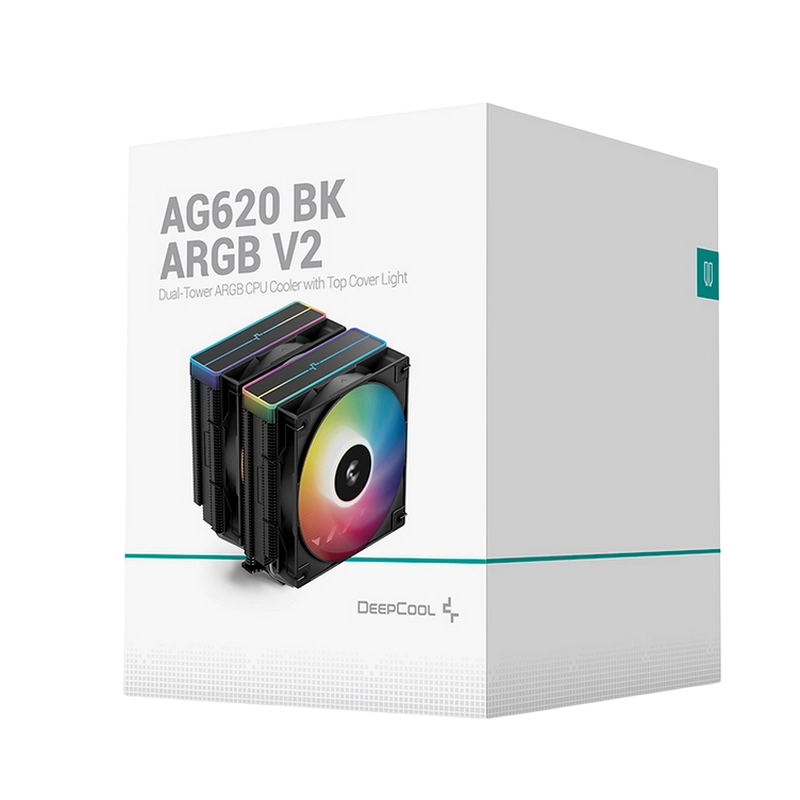 Cooler procesor Deepcool AG620 BK ARGB V2 120 mm