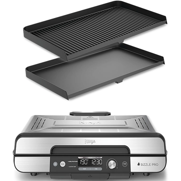 Grătar electric Ninja Sizzle Negru