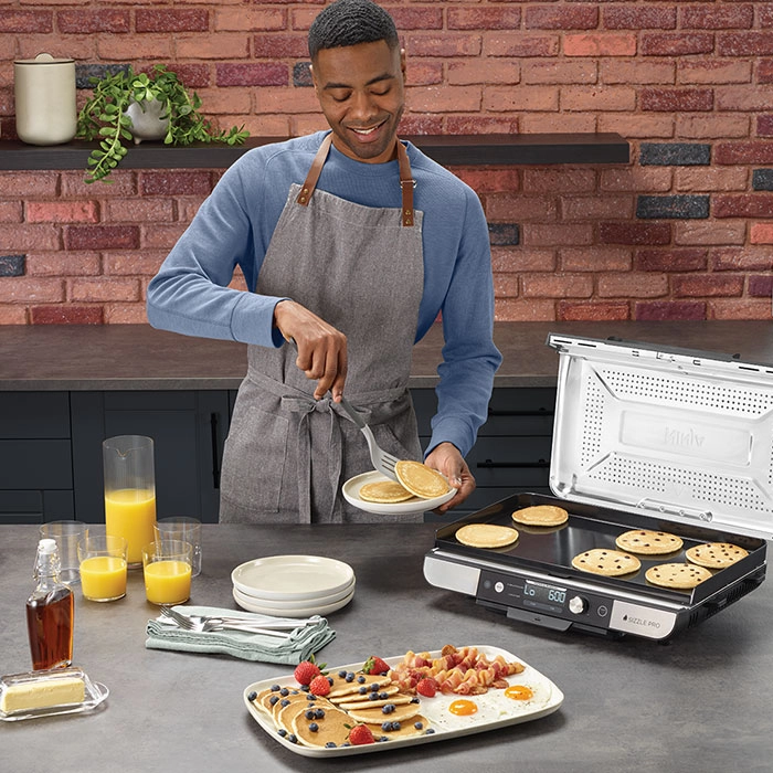 Grătar electric Ninja Sizzle Negru