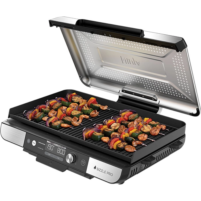 Grătar electric Ninja Sizzle Negru