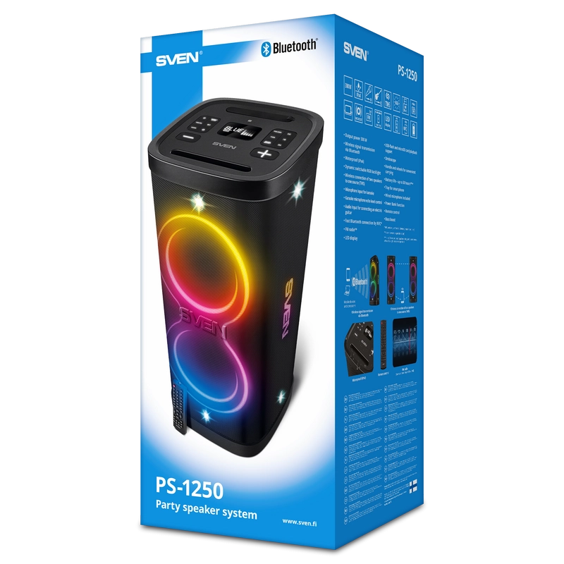Sistem audio SVEN PS-1250 Negru