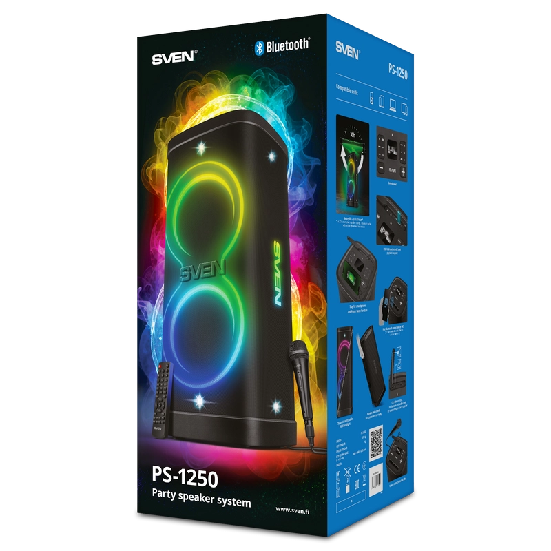 Sistem audio SVEN PS-1250 Negru