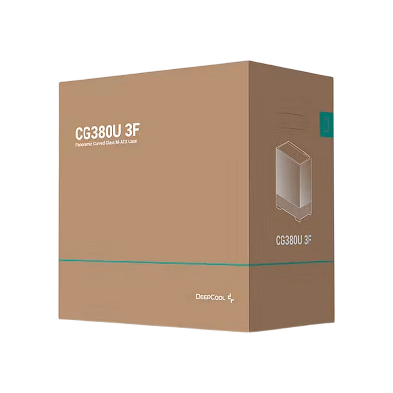 Компьютерный корпус Deepcool CG380U 3F Micro-ATX Черный