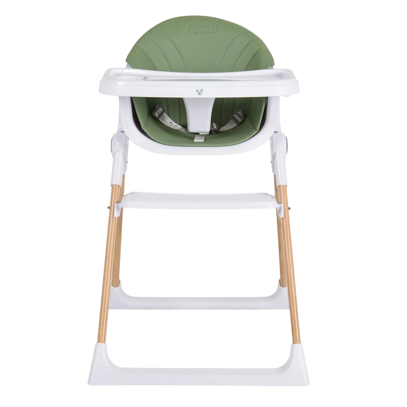 Scaun de hrănire Cangaroo Almond Verde