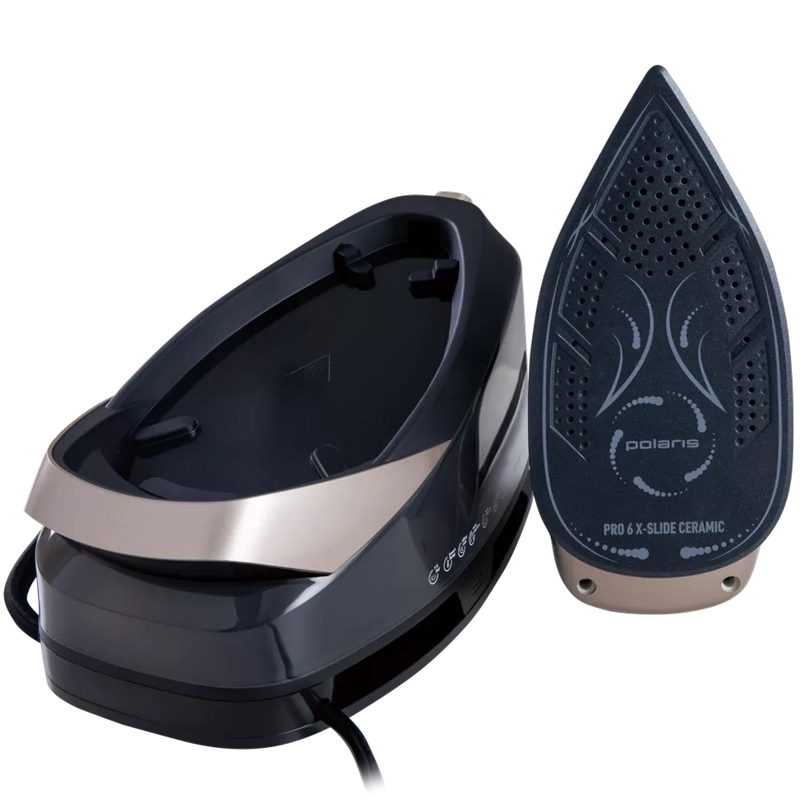 Утюг с парогенератором Polaris PSS7590K Черный | Золотистый
