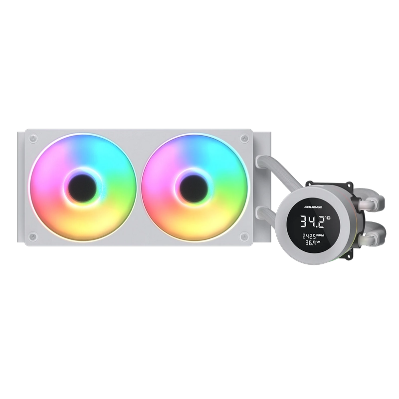 Кулер для процессора Cougar Poseidon Vistek ARGB 240 White 120 мм