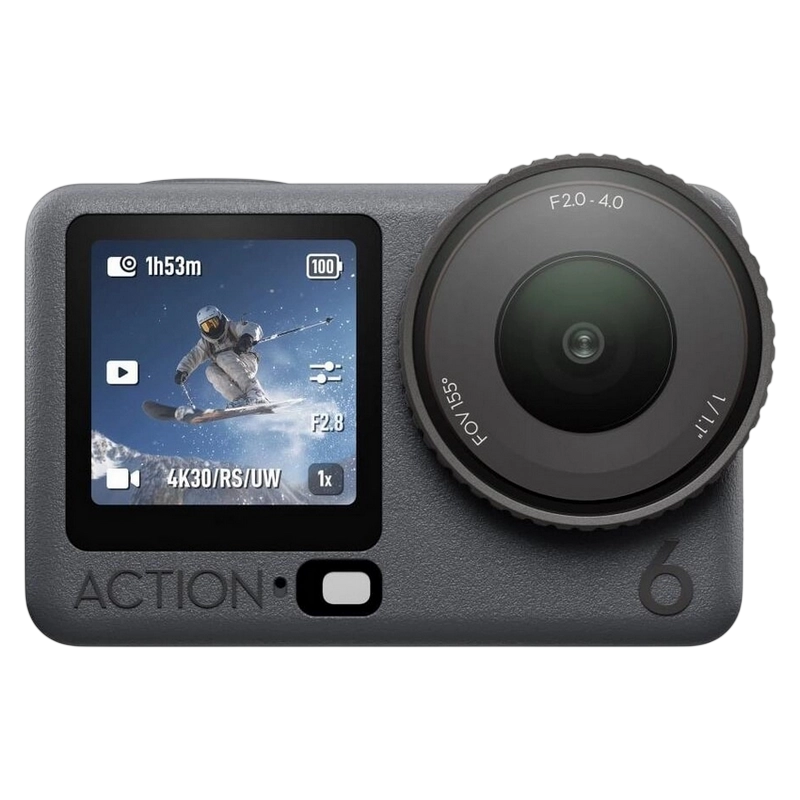Cameră action DJI Osmo Action 6 Enhanced Combo Negru