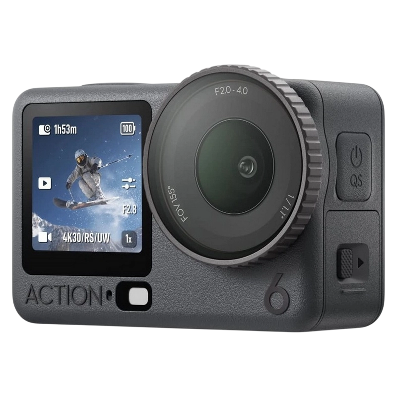 Cameră action DJI Osmo Action 6 Enhanced Combo Negru