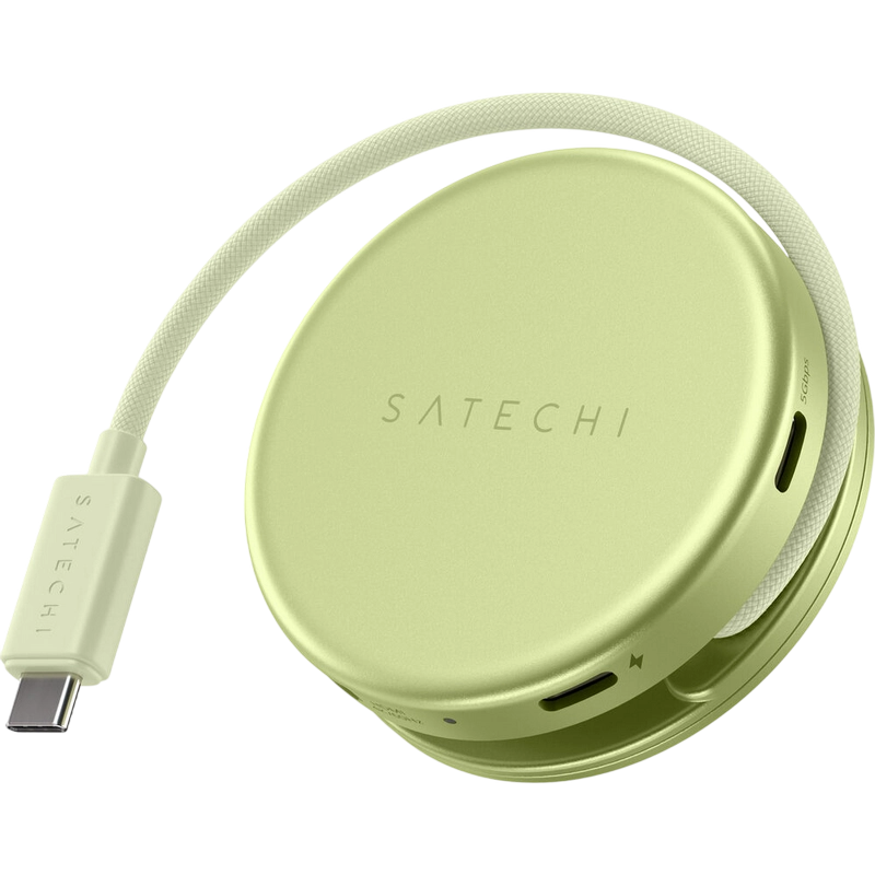 Adaptor multiport Satechi OntheGo Verde