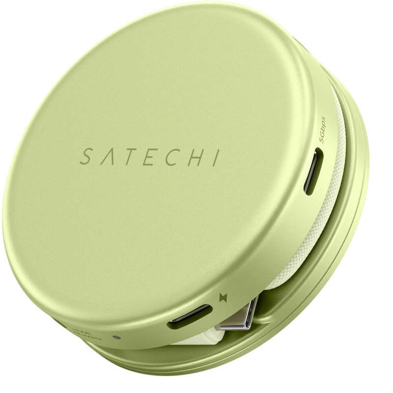 Adaptor multiport Satechi OntheGo Verde
