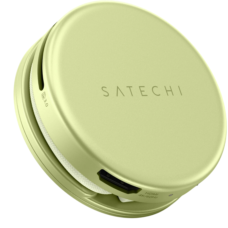Adaptor multiport Satechi OntheGo Verde