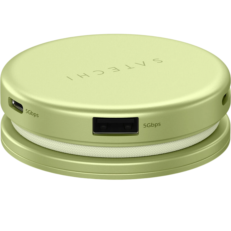 Adaptor multiport Satechi OntheGo Verde
