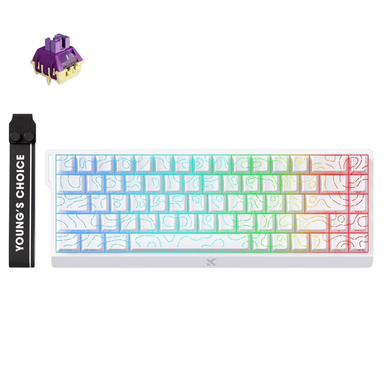Клавиатура MCHOSE Ace 68 Ultra E-Sport Механический Белый