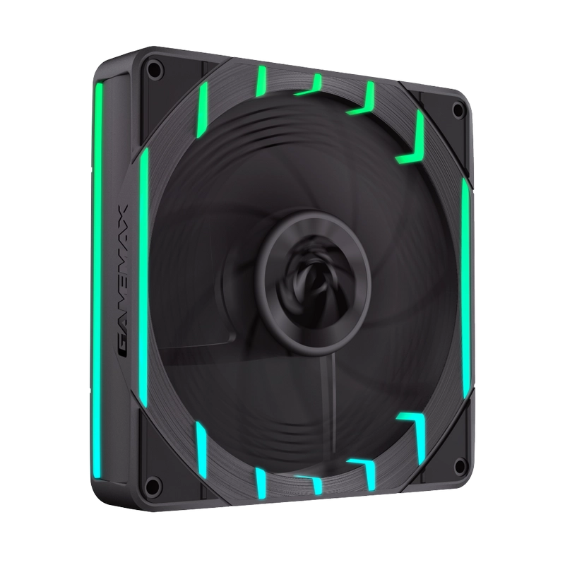 Ventilator PC Gamemax Tornado T12 ARGB-R 120 mm Negru