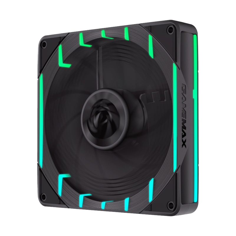 Ventilator PC Gamemax Tornado T12 ARGB-R 120 mm Negru