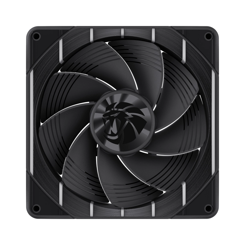 Ventilator PC Gamemax Tornado T12 ARGB-R 120 mm Negru