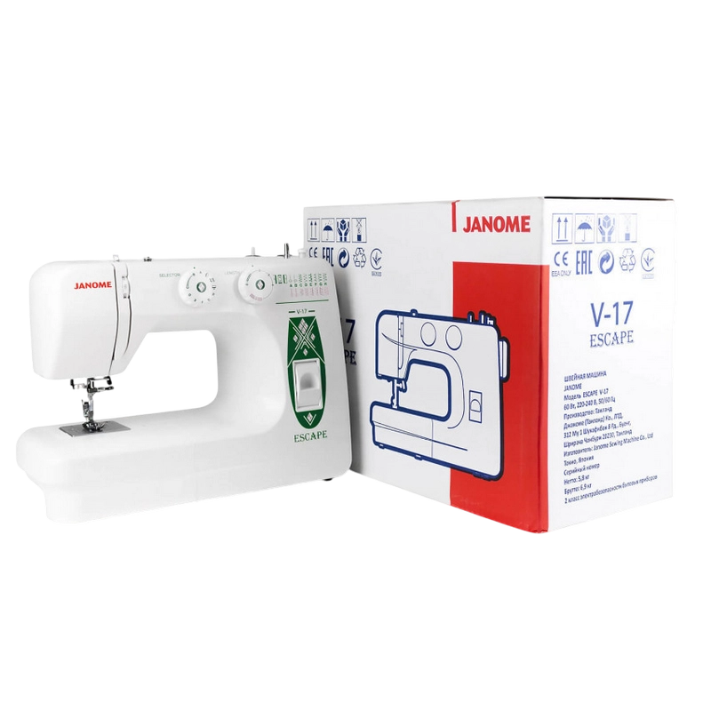 Швейная машина JANOME Escape V-17 Белый