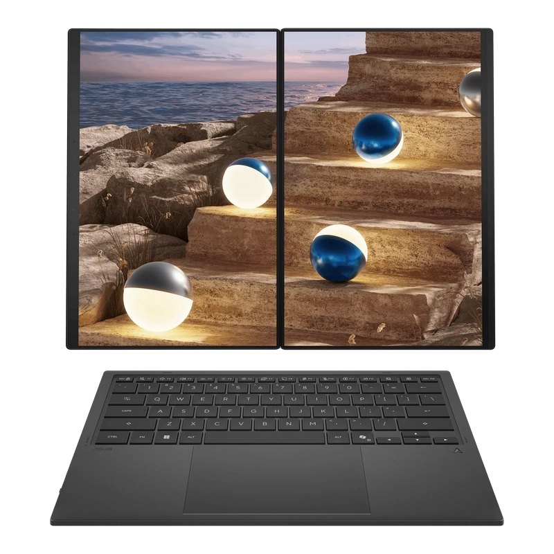 Laptop ASUS Zenbook DUO UX8407AA (pen+charger) Moher Gray