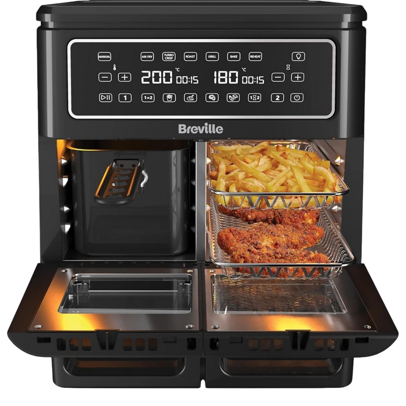 Аэрогриль Breville Halo Flexi Черный