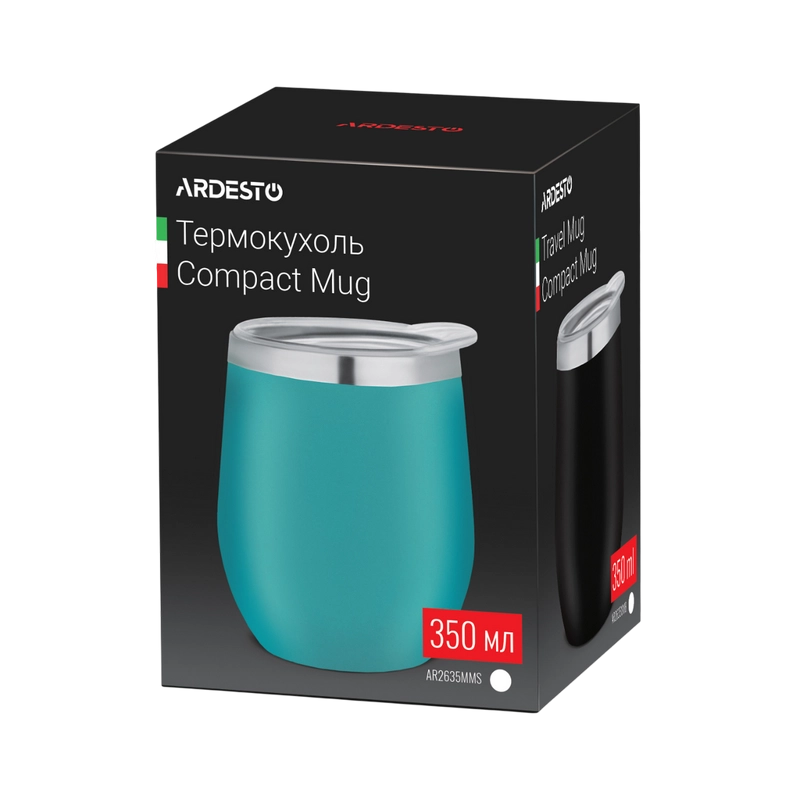 Cană termos Ardesto AR2635MMS Albastru deschis