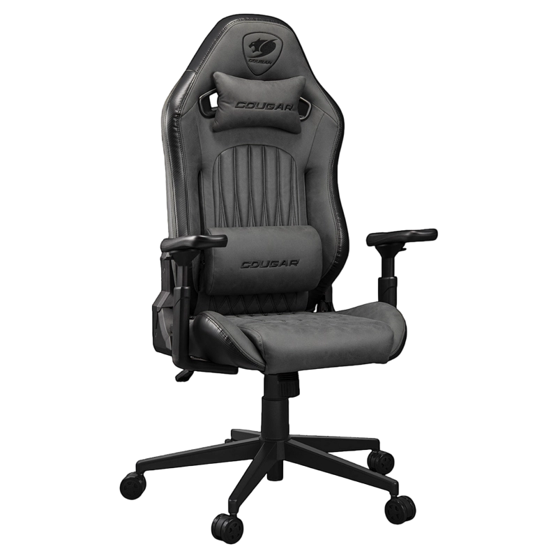 Scaun Gaming Cougar Explore PVC Piele Jet Gray F
