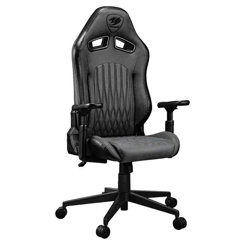 Scaun Gaming Cougar Explore PVC Piele Jet Gray F