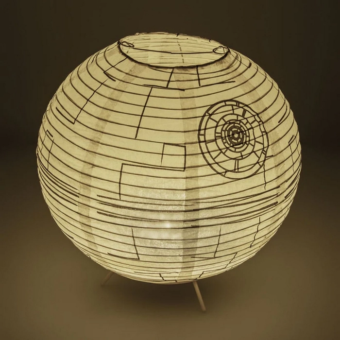 Lampă de noapte Paladone Death Star Lantern Alb Cald