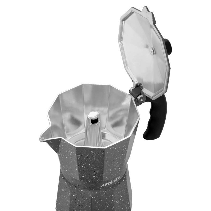 Гейзерная кофеварка Ardesto AR0809AGS Gemini Molise Серый