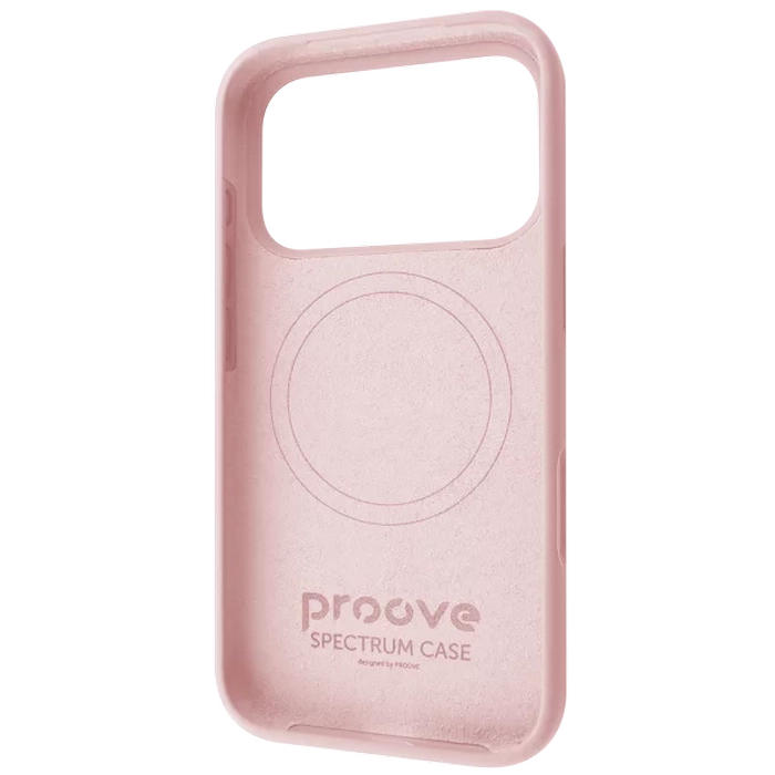 Чехол Proove Apple iPhone 17 Pro Spectrum with MagSafe Powder Pink