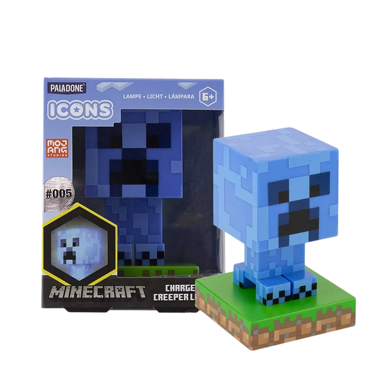Lampă de noapte Paladone Charged Creeper Icon Light V2