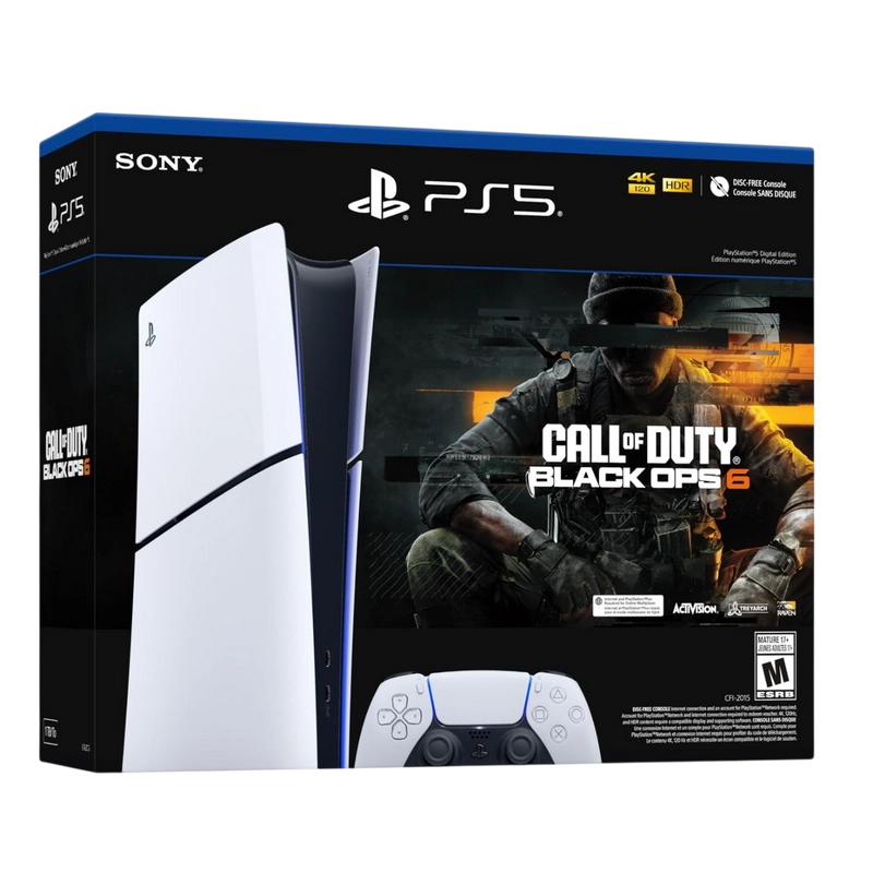 Игровая консоль SONY PlayStation 5 Slim Digital Edition+COD 6 Белый
