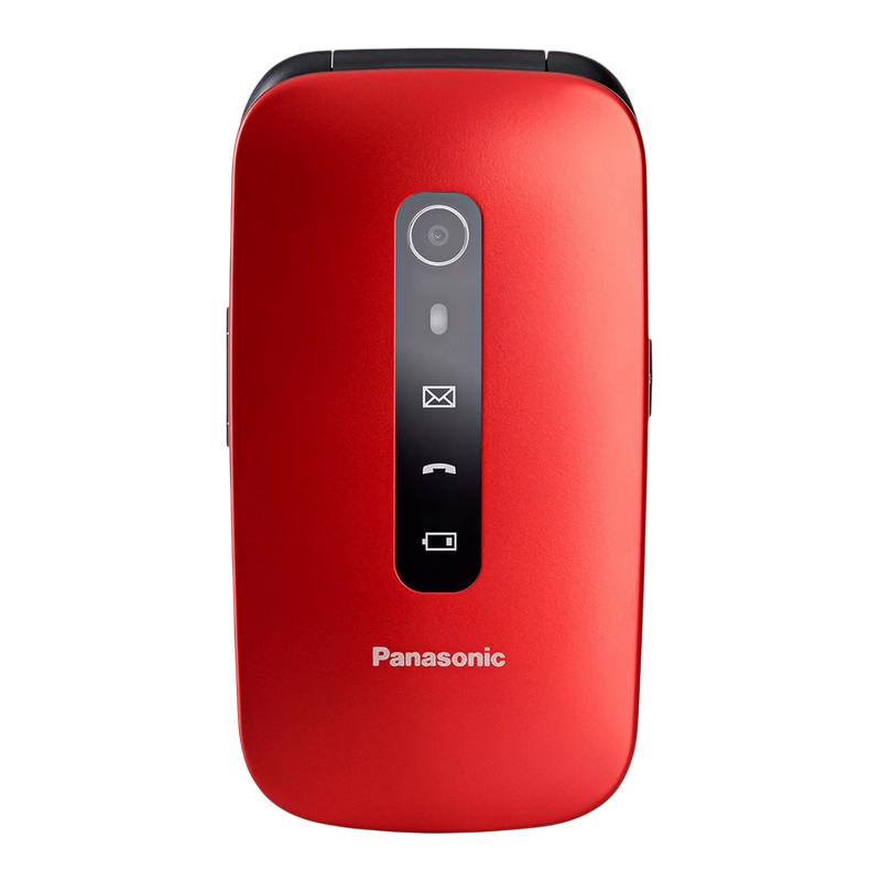 Telefon mobil Flip Panasonic KX-TU550 Roșu