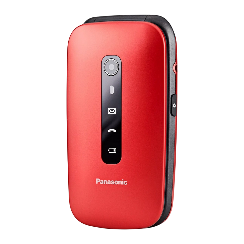 Telefon mobil Flip Panasonic KX-TU550 Roșu