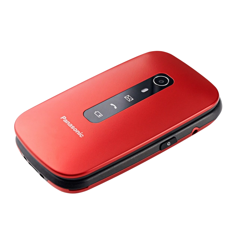 Telefon mobil Flip Panasonic KX-TU550 Roșu