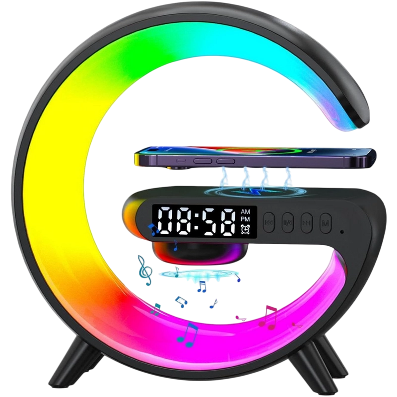 Ceas cu alarmă G-Shaped NH-69 Multicolor