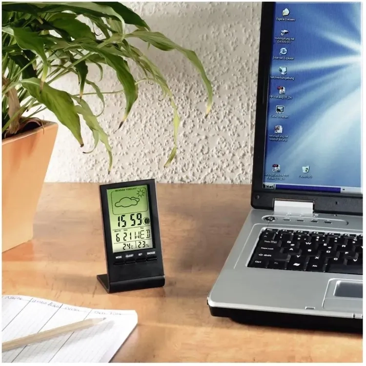 Smart senzor de temperatura și umiditate HAMA TH-100 Negru