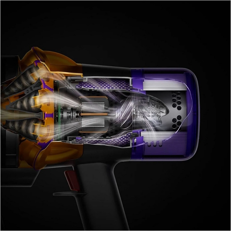 Aspirator Vertical Dyson V12 Detect Slim Absolute Auriu