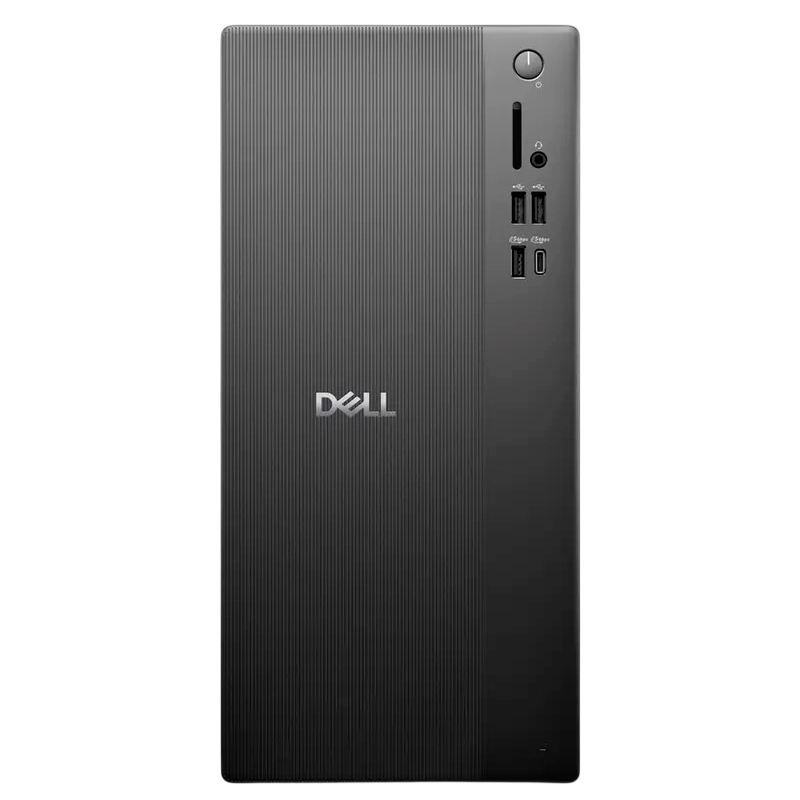 Sistem Desktop PC DELL Tower ECT1250 Intel Core i3-14100 8 GB Negru