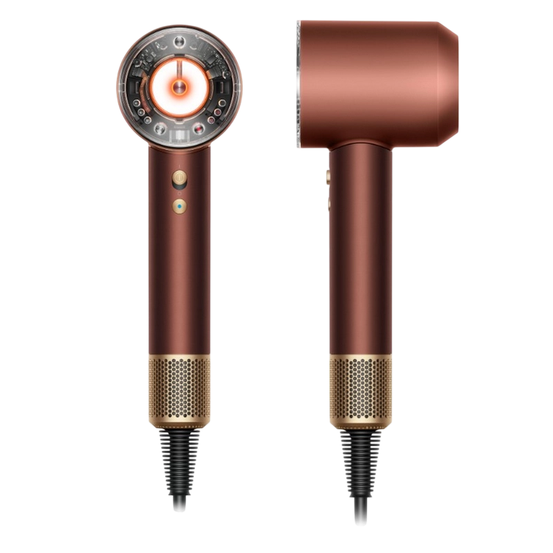 Uscător de păr Dyson Supersonic Nural HD16 Straight+Wavy Plum | Copper