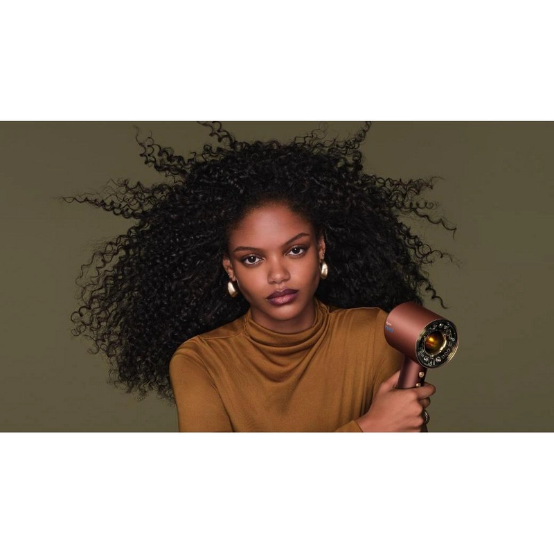 Uscător de păr Dyson Supersonic Nural HD16 Straight+Wavy Plum | Copper