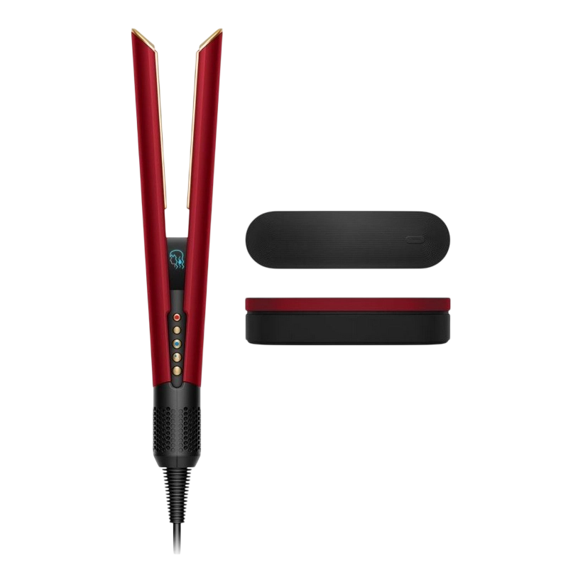 Placă de îndreptat părul Dyson Airstrait HT01 Red Velvet | Gold