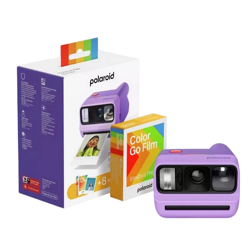 Cameră Foto Polaroid Go Gen 3 + Color Film Bundle