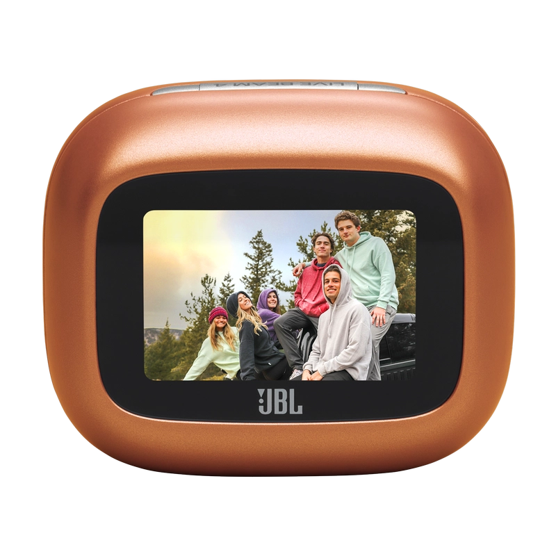 Bluetooth наушники JBL LIVE Beam 4 Оранжевый