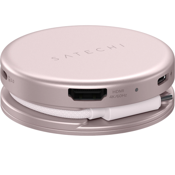 Adaptor multiport Satechi OntheGo Roz