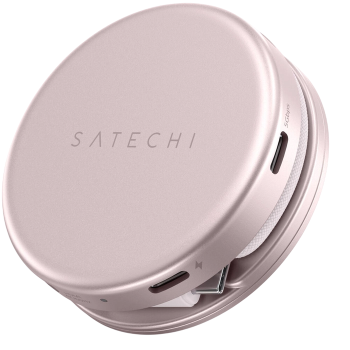 Adaptor multiport Satechi OntheGo Roz