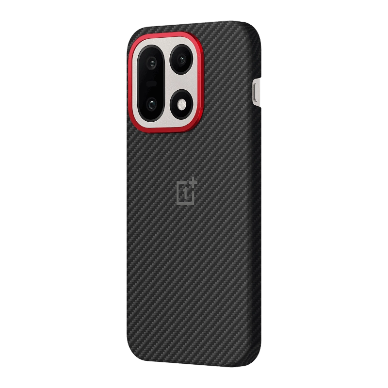 Husă OnePlus 15 Aramid Fiber Magnetic Negru