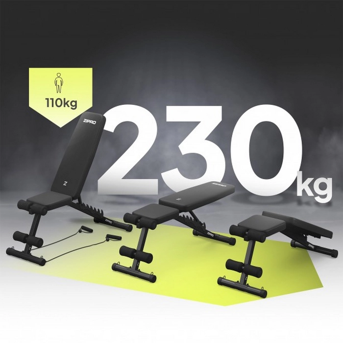 Bancă fitness Zipro Tempo Negru
