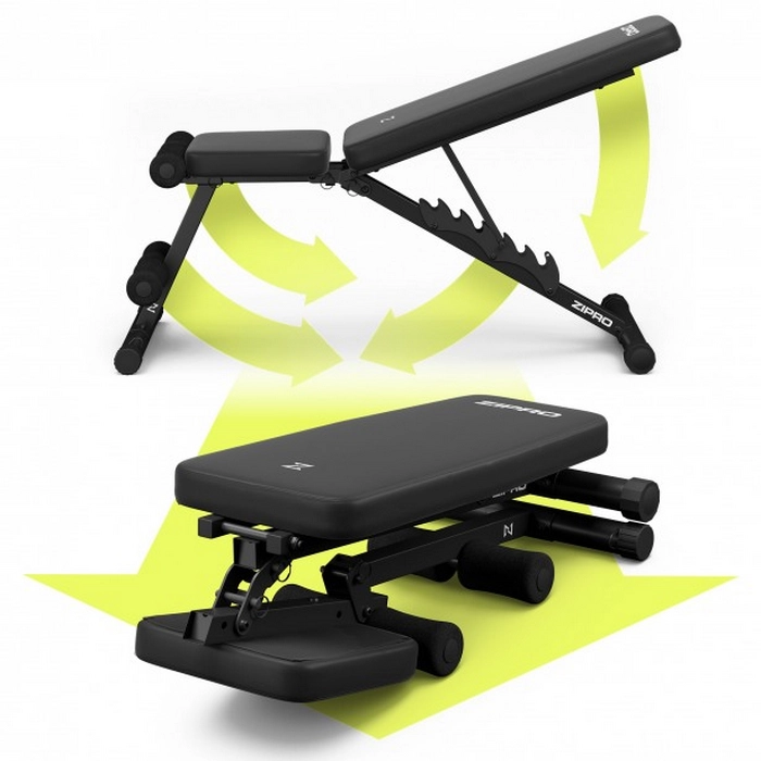 Bancă fitness Zipro Tempo Negru