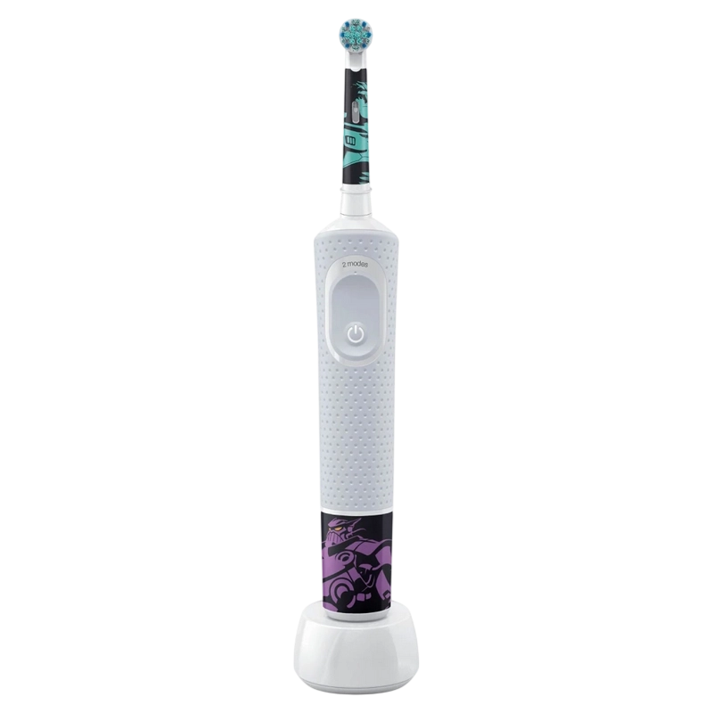 Электрическая зубная щетка Braun Oral-B Vitality Kids Lightyear Серый