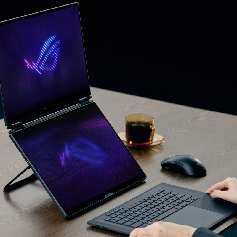 Игровой ноутбук ASUS ROG Zephyrus Duo 16 GX651AX Звёздный серый